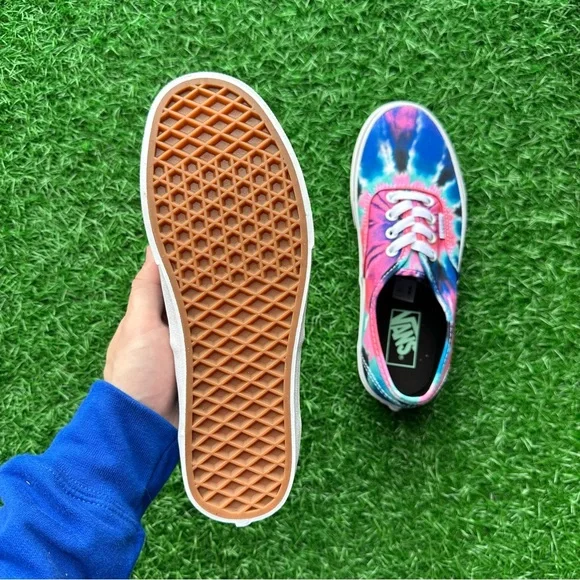 Vans Authentic Tie Dye Multi Color True White